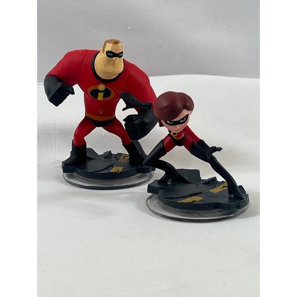 Disney Pixar Mr Mrs Incredible Infinity
character‎ video game INF1000011 1000001 - Picture 1 of 12